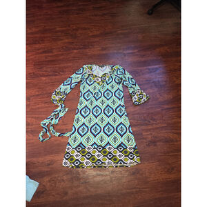 Lily print dress size medium